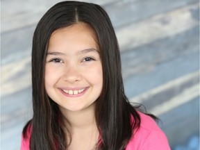 Gabriella Uhl, 10, is a veteran cast member of the touring production of School of Rock, which plays at the NAC Sept. 25-30.