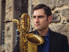 Montreal saxophonist Samuel Blais