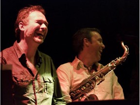 Ottawa jazz musicians Mark Ferguson and Mike Tremblay