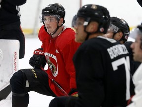 Ottawa Senators Matt Duchene during Senators training camp at the Canadian Tire Centre in Ottawa Friday Sept 14, 2018.