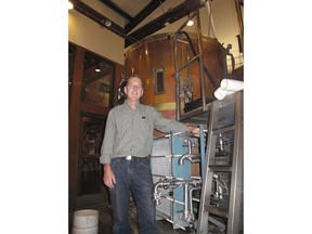 Brewery manager Craig Kerr stands inside the Maumee Brewing Co. in Toledo, Ohio, on Thursday, Aug. 23, 2018. The brewery is one of many beer makers around the nation that are trying to raise awareness about the need to protect water sources they use to make beer.