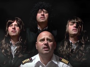 Cornwall Fire Chief Pierre Voisine parodies Queen's Bohemian Rhapsody in a fire prevention video.