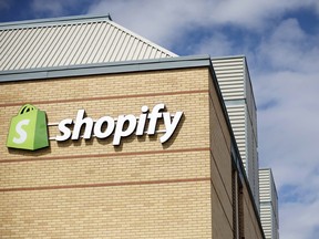 Shopify has signed deals with marijuana companies including Canopy Growth Corp.