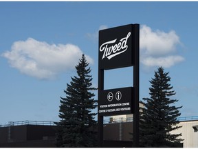 Canopy Growth's Tweed facility in Smiths Falls.
