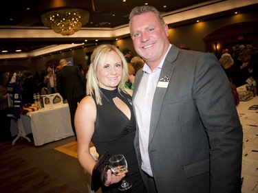 Paul Rushforth of Paul Rushforth Real Estate and girlfriend Andrea Plante.