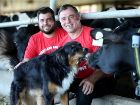 George Heinzle, 56, runs Terryland farm with his wife, Linda, and their 31-year-old son, Terry  in St. Eugene.  Eleven years ago Terryland became the first Ontario farm to sell electricity converted from cow manure to the grid, and has since expanded to generating more power - and additional income - from solar panels.