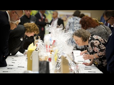 Sandra Graham takes a closer look at an auction item.