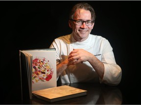 Renowned local chef Marc Lepine has just released a new cookbook, entitled "Atelier," after his downtown restaurant.  Julie Oliver/Postmedia