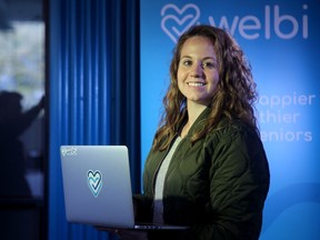 Elizabeth Audette-Bourdeau is the CEO and co-founder of Welbi - an app that lends a helping hand to seniors at elderly care facilities, tracking their involvement in activities.