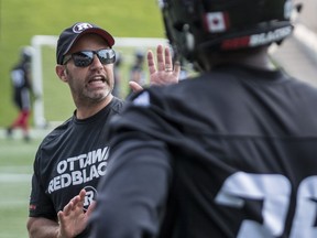 Defensive co-ordinator Noel Thorpe says those involved with the Redblacks' defence are only worried about one thing: 'Our focus is on winning football games.'