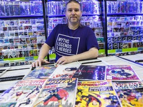 Comic shop owner Rob Zedic has organized a grassroots comic-book convention that's all about comics, not TV shows or celebrity appearances. October 18, 2018.