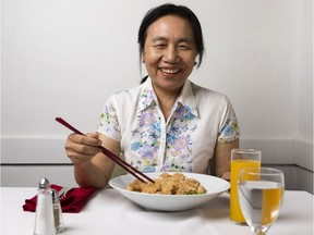 Chef and owner Ngun Tial at Rangoon Restaurant on Somerset Street West