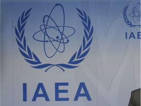 International Atomic Energy Agency (IAEA) logo.