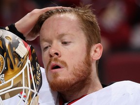 Monday's start was the first for the Senators' Mike Condon in the hometown NHL arena where he attended many events as a spectator.