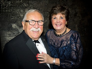 Honourary patrons John and Bonnie Buhler were all smiles during the VIP reception.