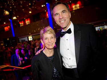 Finance Minister Bill Morneau and his wife Nancy McCain.