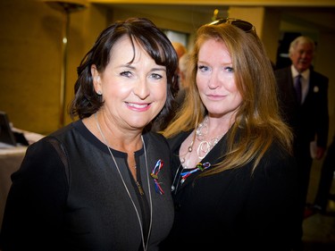 Camille Therriault-Power, Salus board member and co-chair of Soirée Salus, and Fiona Murray, co-chair of Soirée Salus.