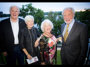 From left, Doug Ward, Sarah Jennings, Natalie Stern and Raymond Stern.