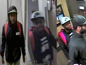 Suspect sought in uOttawa break-ins.