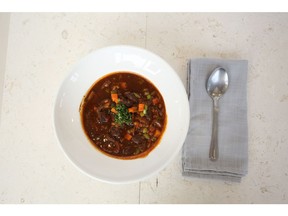 Beef and Chickpea soup with Bulgur for ATCO Blue Flame Kitchen for Oct. 31, 2018; image supplied by ATCO Blue Flame Kitchen