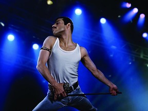 Rami Malek in Bohemian Rhapsody.