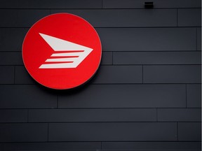 The Canada Post logo is seen on the outside the company's Pacific Processing Centre, in Richmond, B.C., on June 1, 2017.