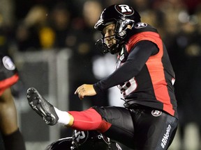 Ottawa Redblacks kicker Lewis Ward has a shot to be the team's nominee in two or even three categories.