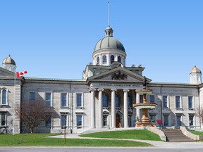 Frontenac County Court House in Kingston Ontario.