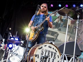 Steve Hill performing on the Blacksheep Stage at Ottawa Bluesfest on Sunday July 10, 2016.