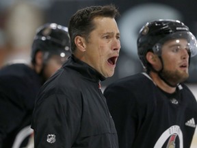 Coach Guy Boucher pushed the Senators' practice back to noon on Thursday after a request from the players.