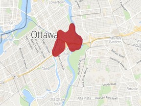 Sandy Hill outage