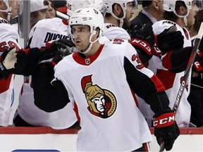 There's a lot more calmness to the way the Ottawa Senators' Colin White is playing this year, his coach says.