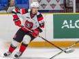 Forward Tye Felhaber has 15 goals in the 67's first 14 games after scoring twice against the Steelheads on Sunday. Valerie Wutti/Blitzen Photography/File photo
