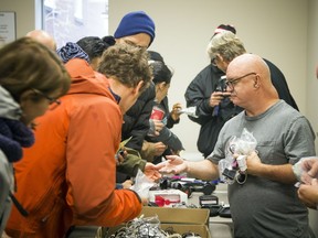 OC Transpo's twice-a-year lost and found sale was on at Heartwood House Saturday.