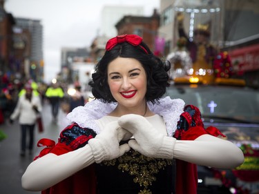 The princess were full of smiles at the 49th Annual Help Santa Toy Parade Saturday, November 17, 2018.  Ashley Fraser/Postmedia