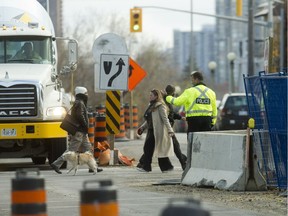 Construction companies requiring road closures or escorts to transport wide loads on city streets also purchase paid-duty services from the police force.