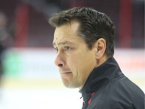 Ottawa Senators head coach Guy Boucher