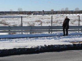 Lebreton Flats, on a frosty November day.