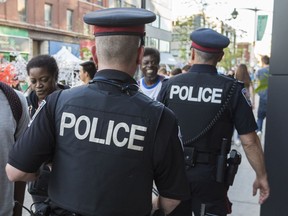 Ottawa Police patrol the Glowfair Festival.  June 15, 2018.