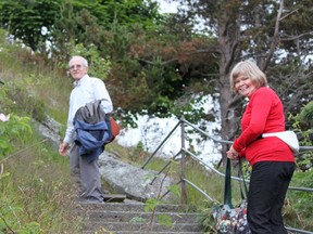 Dave Rogers and Merrill Gleddie are seen here in a 2012 file photo.