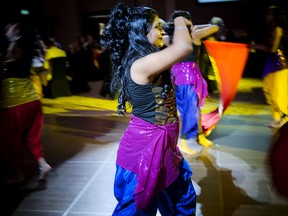 Shefali's Bollywood Dance Pro put on a performance for the gala patrons.