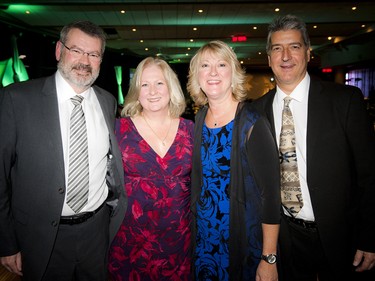 From left, Francois Henrie, Lise Henrie, Chantal Lefebvre and Steven Lefebvre.