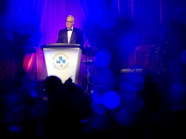 Dr. Jack Kitts, The Ottawa Hospital president and CEO, addressed the crowd Saturday night.