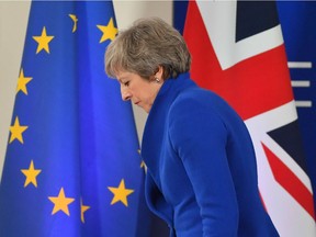 Britain's Prime Minister Theresa May is having a tough time getting all parties to agree on a Brexit plan.