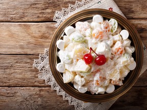 Ambrosia salad in all its glory.