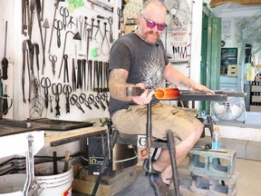 Terry Craig, a glass-blower based in Tory Hill, Ont., will be among 200 top Canadian artists, artisans and designers at the Originals Christmas Craft Sale.