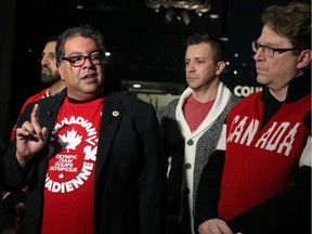 Calgary Mayor Naheed Nenshi comments on the Winter Olympic Plebiscite vote on Tuesday, November 13, 2018.