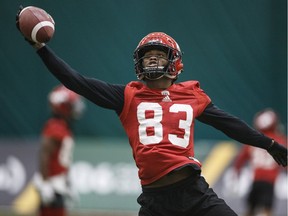 The Calgary Stampeders' Markeith Ambles