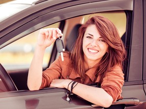 A car loan is one way you can start building back up your credit rating following bankruptcy.