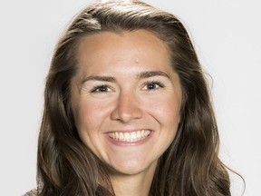 Isabelle Weidemann of Ottawa, a long-track speed skater.